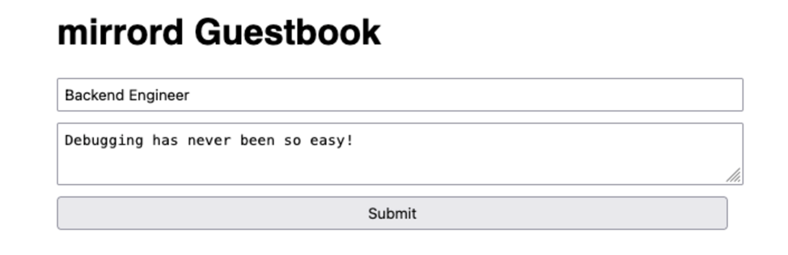 accessing endpoint in browser