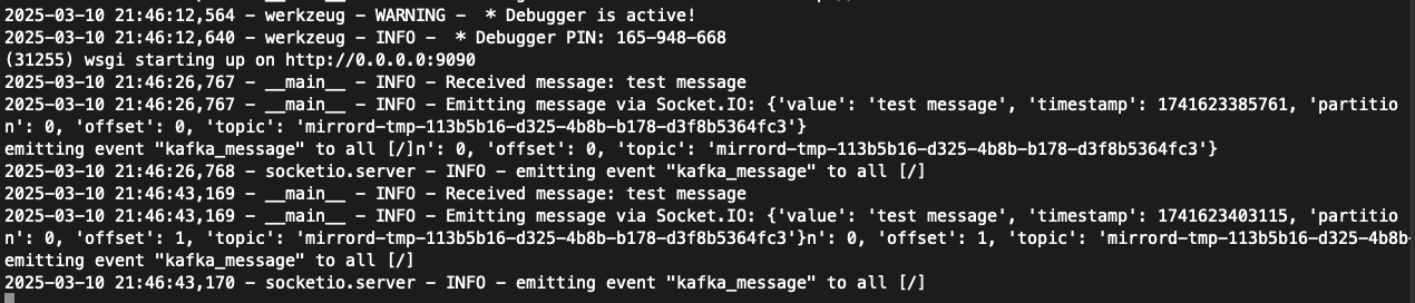 Terminal Screenshot for Filter Queue Splitting